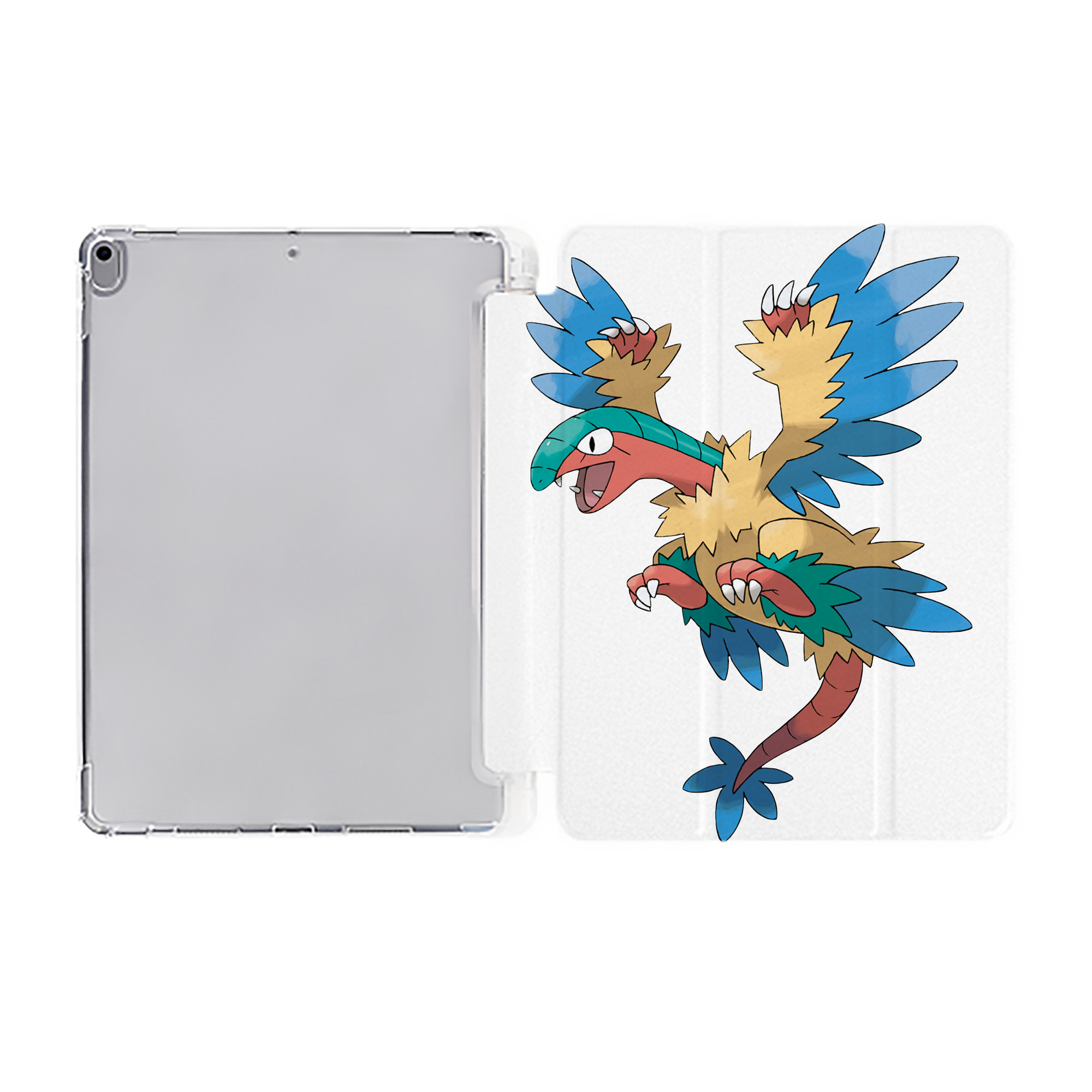 （画像用） ポケットモンスター Pokémon IPad ケース ペン収納付き 三つ折りスタンド PUレザー×シリコン 対応機種9.5/10.5/10.9インチ